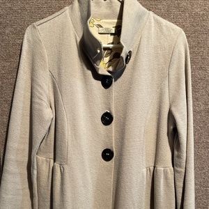 Chalet long midweight sweater coat